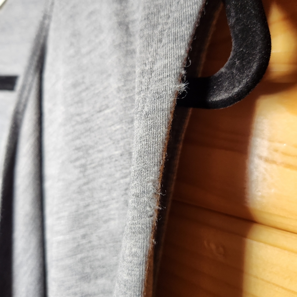 Matilda Jane | Count It Out Vest Grey Waterfall Cardigan w/ Pockets Women's L - Picture 9 of 12